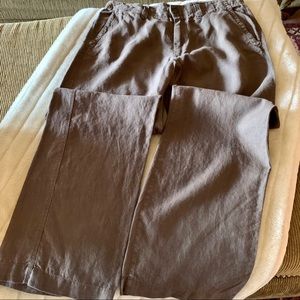 Banana Republic Mens Cocoa Mens Linen Pants